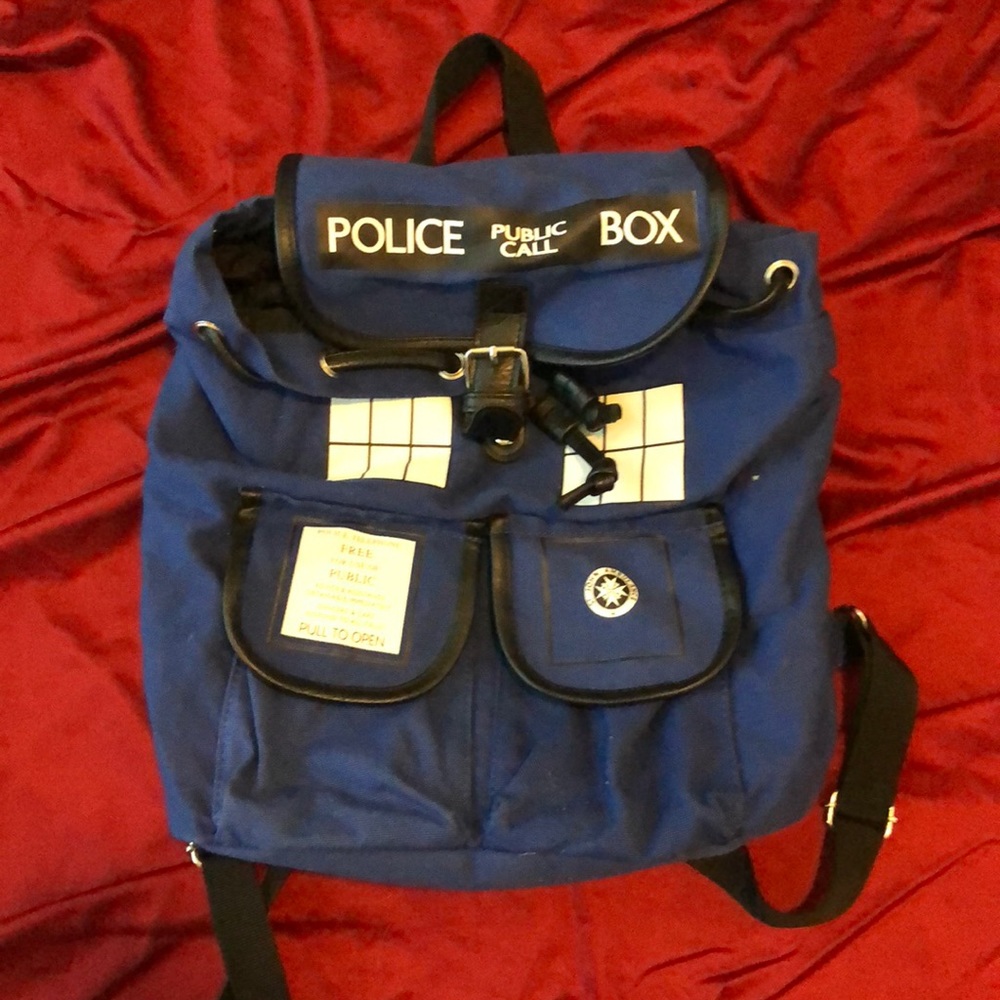 Dr Who Tardis Backpack